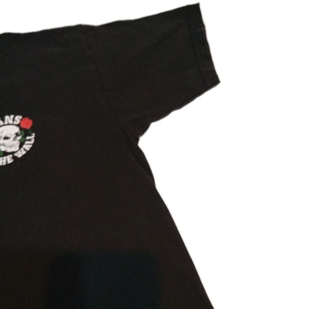 Vans Off the Wall Skull & Roses Graphic short Sleeve Shirt Size Medium - Picture 5 of 6